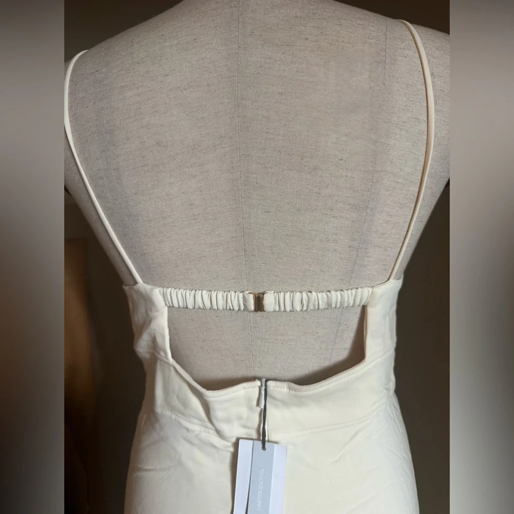 Mango Asymmetrical Ruffle Dress - Picture 8 of 13